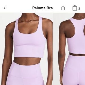 BNWT Lilac paloma girlfriend collective bra